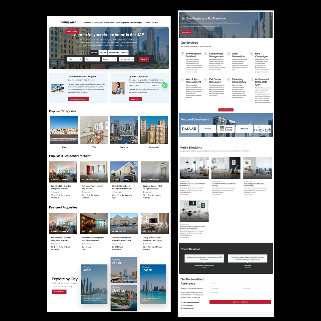 Property Listing Website